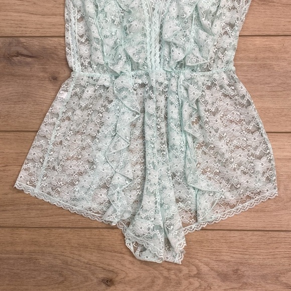 Betsey Johnson Lingerie Lace Romper‎ Coquette - Picture 6 of 11